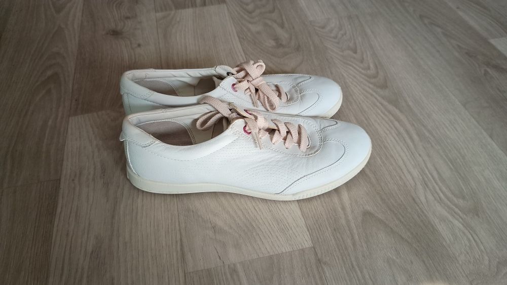 Шкіряні кросівки-кеди,макасини ECCO розмір 39.