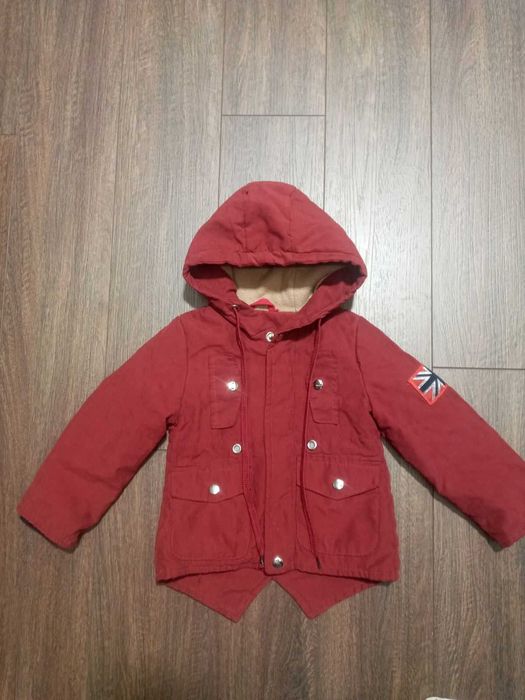 Парка для дівчинки 86-92