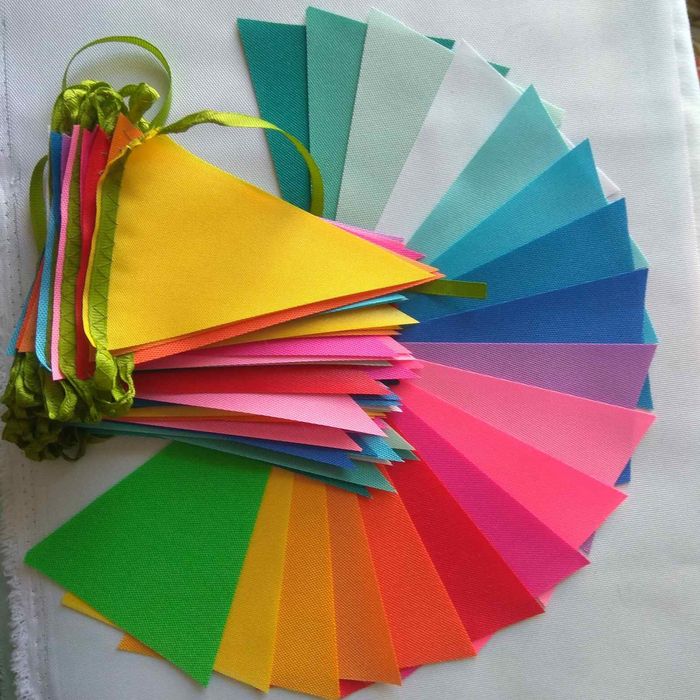 Гірлянди з прапорців для яскравого декору! Гирлянда из флажков