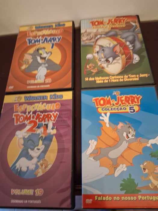 DVD's diversos de banda desenhada