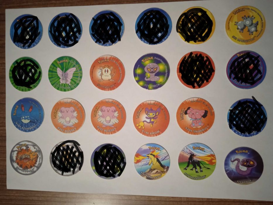 Pokémon Tazos Vários 2