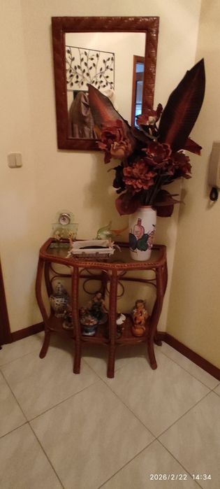 Móveis em vime quase novo