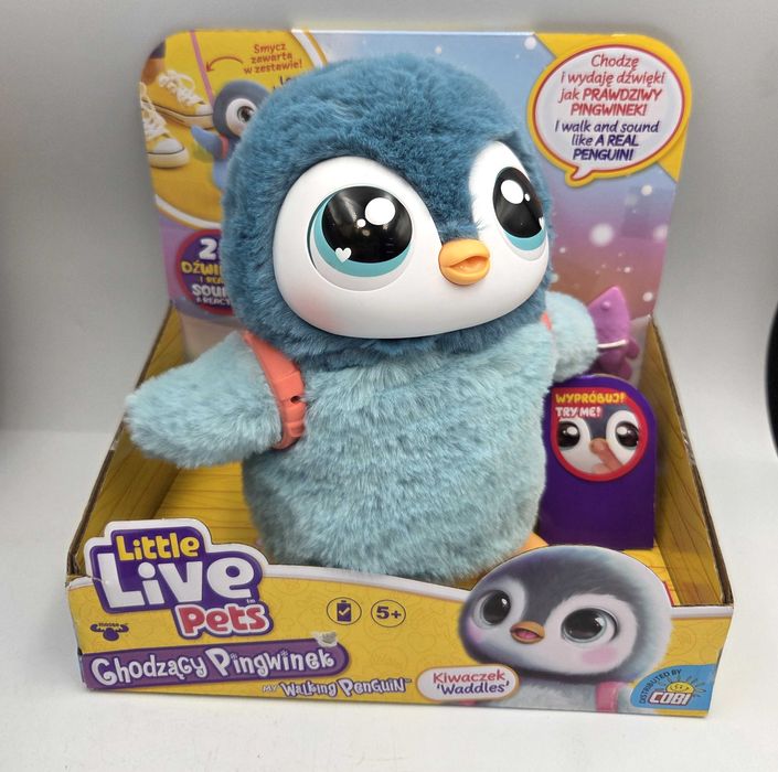 Little Live Pets Chodzący Pingwinek