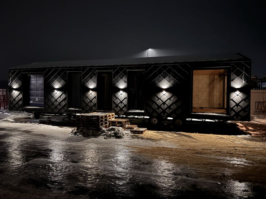 Domek Mobilny, holenderski 57m2.  Premium, całoroczny.