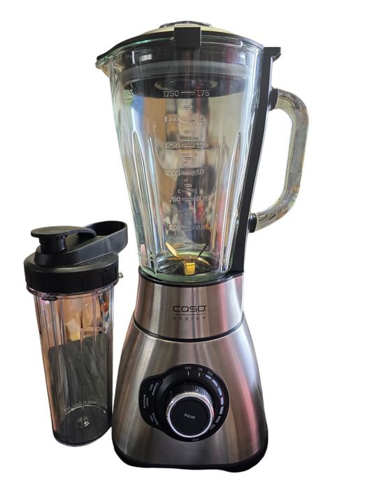 CASO B1800 blender wysokoobrotowy + bidon + młynek / rozdrabniacz