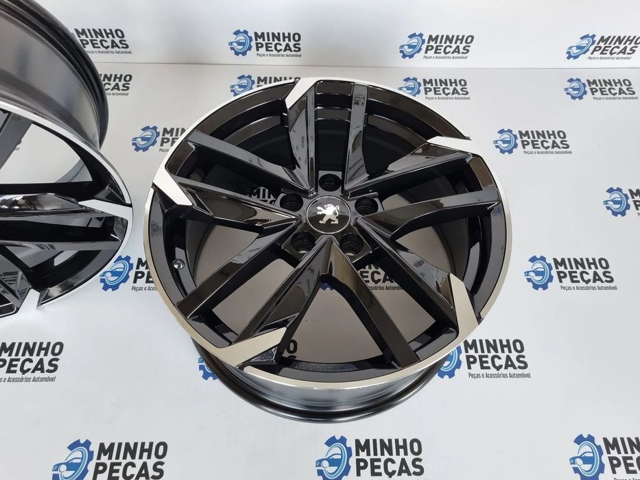 Jantes Peugeot 308 GTI em 16 Preto Brilho (5x108)