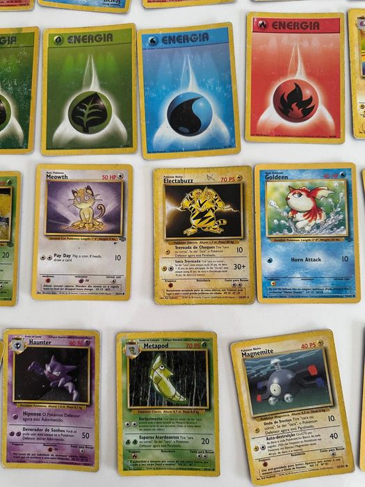 Cartas originais Pokémon