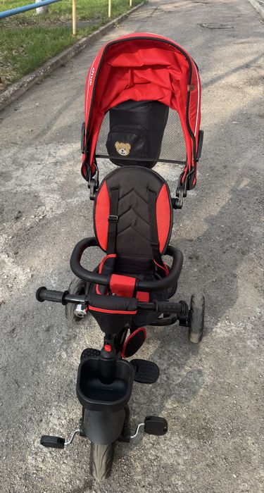 Велосипед триколісний Tilly Flip t-390/1 червоний