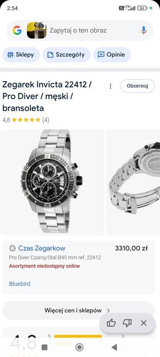 Inwicta Pro Diver 22412 wersja USA