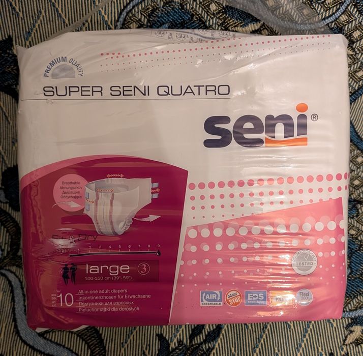 Pieluchomajtki Super Seni Quatro