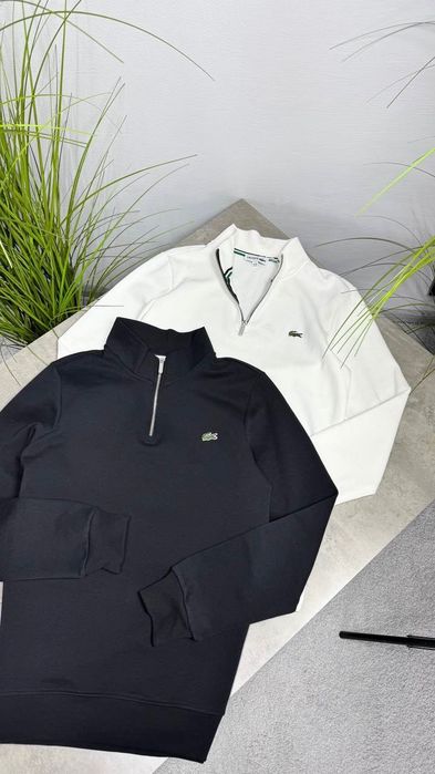 ‼️NEW‼️БЕЗ ПРЕДОПЛАТ‼️Мужской свитшот полу замок лакоста Lacoste | полу зип лакоста | полу замок Lacoste | мужска кофта 1/3 лакоста | Lacoste |
