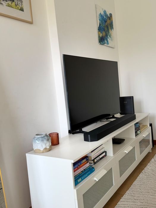 Móvel de TV IKEA Brimnes branco