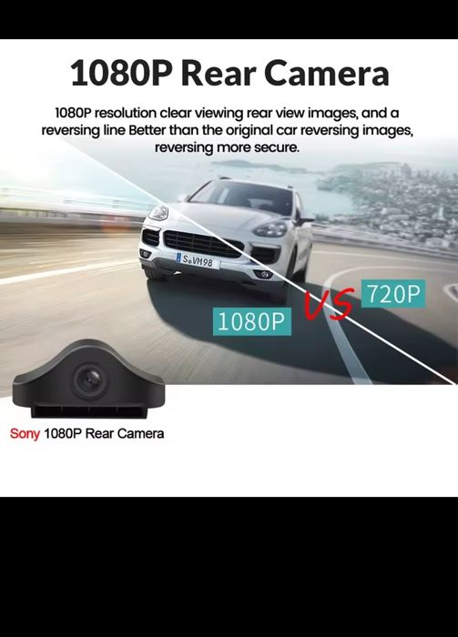 Câmera marcha atrás. Nova