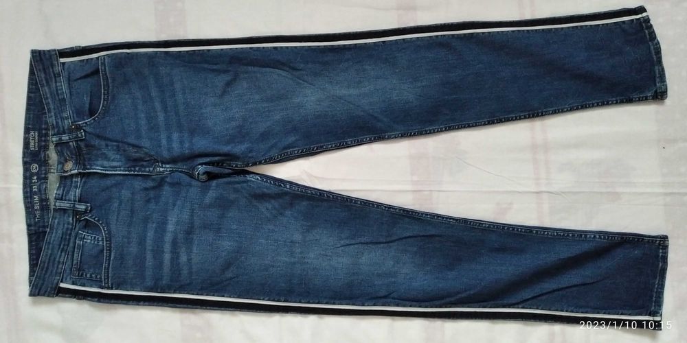 Джинси  чоловічі Denim стретч - 33-34