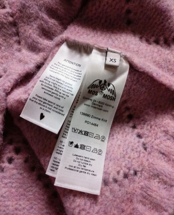 Sweter Mos Mosh /Roz XS/S/M