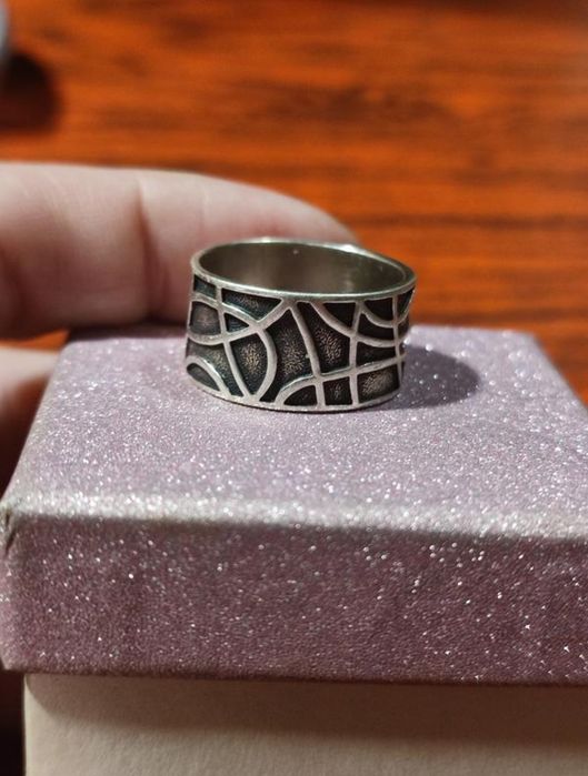 Серебряное кольцо 925пр., 18р.