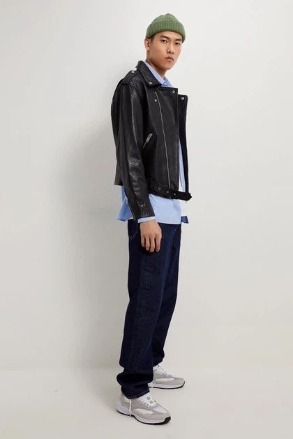 Шкіряна куртка косуха Zara