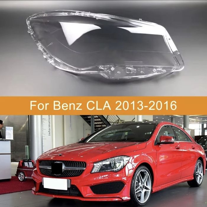 Vidro capa lente farol ótica mercedes CLA W177 C177 W117