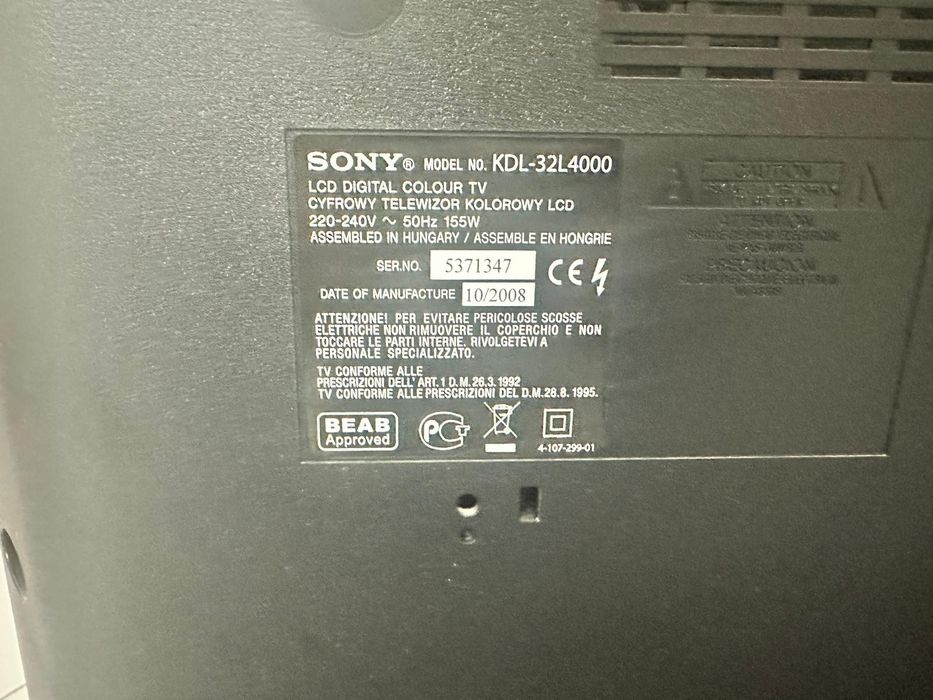 Televisao Sony Bravia