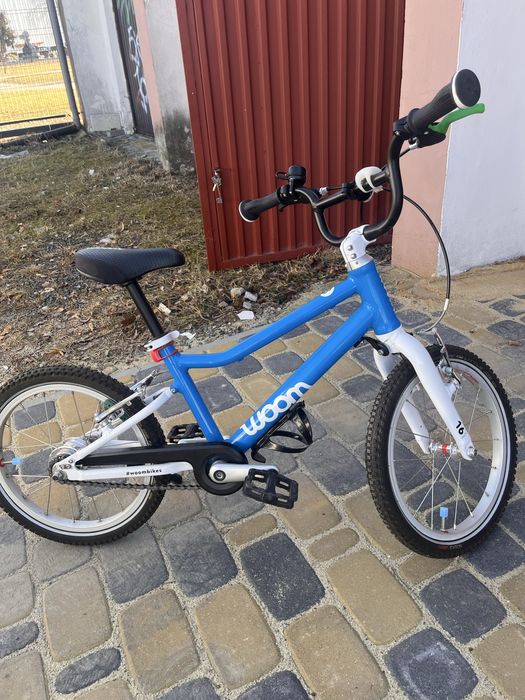 Rower Woom 3 automagic niebieski z przerzutkami