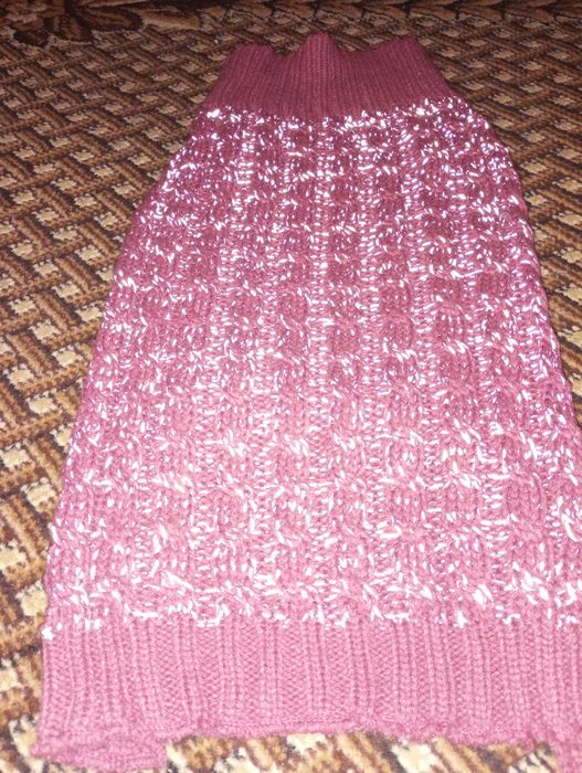 Кофта в'язана, світловідбиваючий одяг для собак