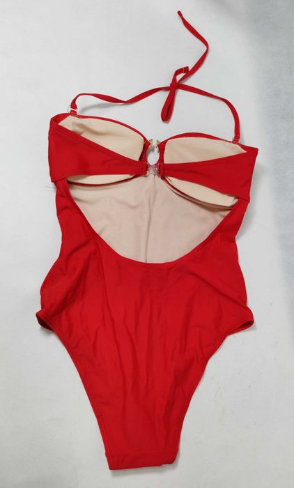 Strój  jednoczęściowy LA REDOUTE usztywniany czerwony 38 M ST0097