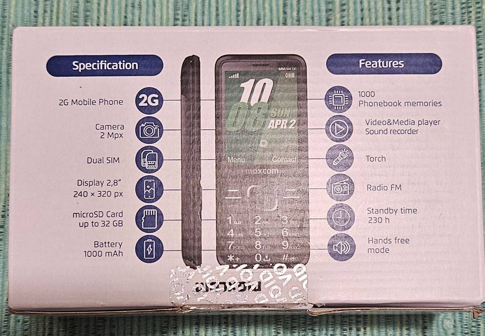 Telefon Maxcom MM244 SE