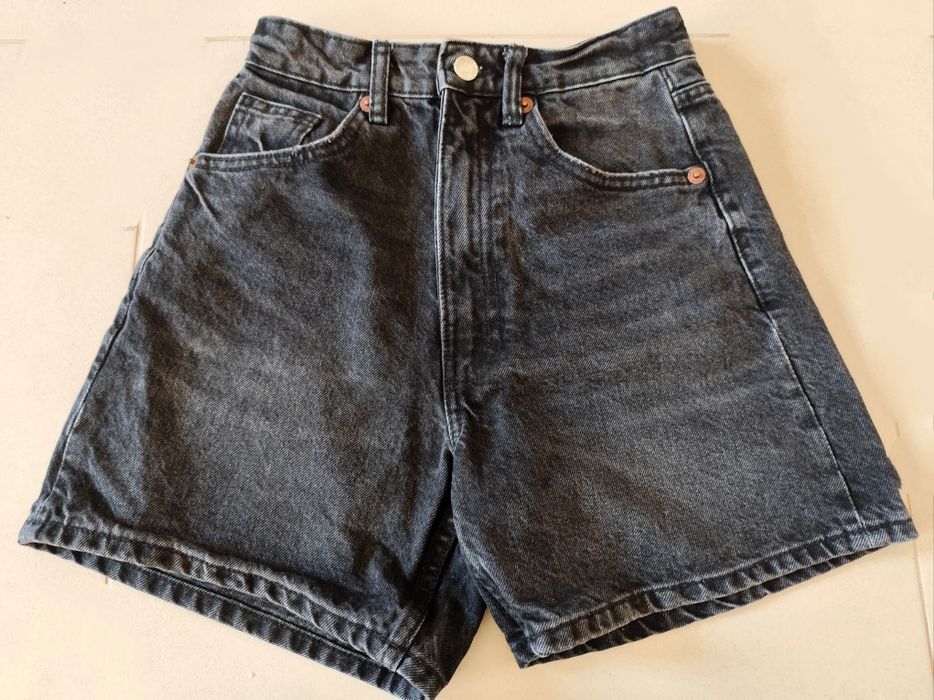 Calções de ganga para Rapariga - Zara (Tam. XXS)