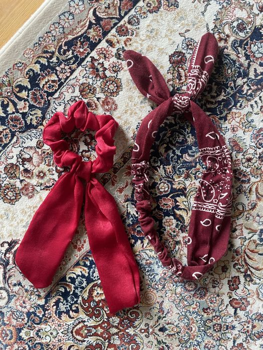 Zestaw opaska i scrunchie