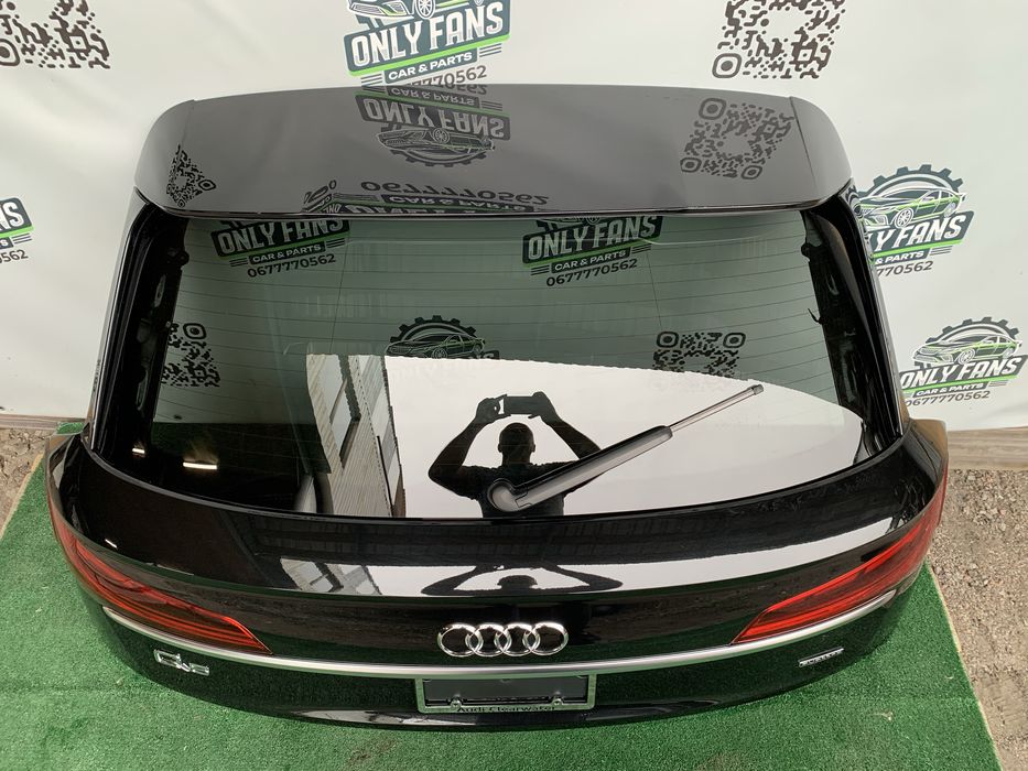Audi Q5 80A 2021-2024 кришка багажника двері ляда чорний чорна lY9T