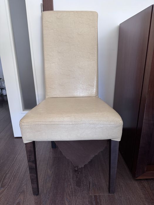 Mesa Madeira Extensivel 240cm e cadeiras