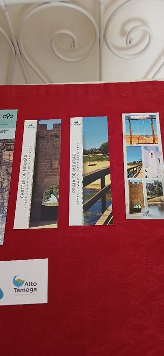 10 marcadores de livros - localidades, novos