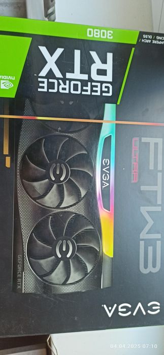 EVGA RTX 3080 FTW3 Ultra.
