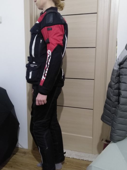 Мото костюм з підкладом жіночий S