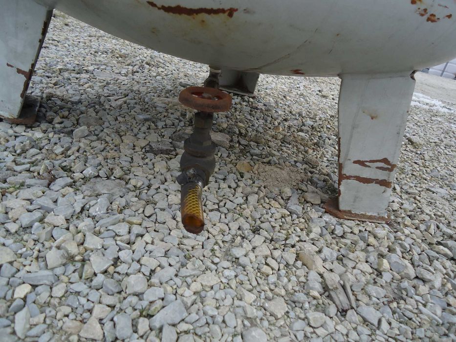 Zbiornik stalowy 1000L ciśnieniowy stojący 10 bar bufor kompresor