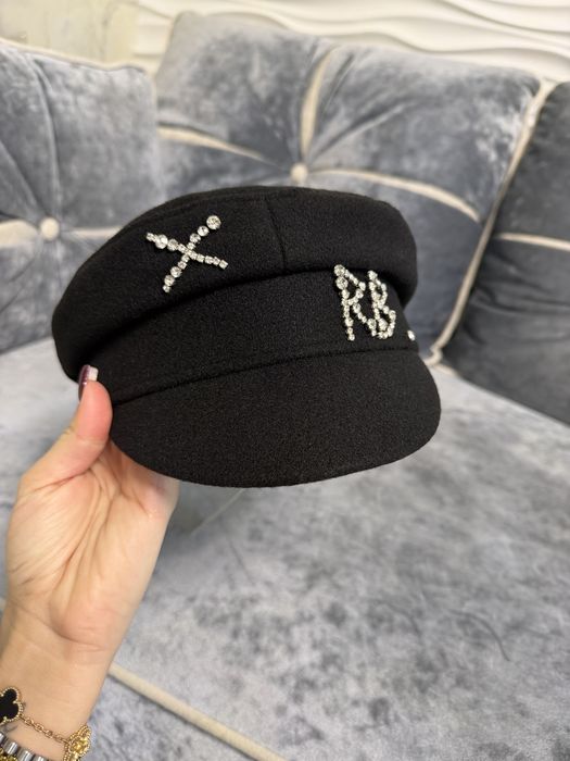 Черная кепка кепи ruslan baginskiy crystal