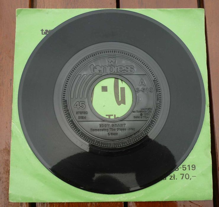 Winyl singiel Eddy Grant – Romancing The Stone / Boys In The Street