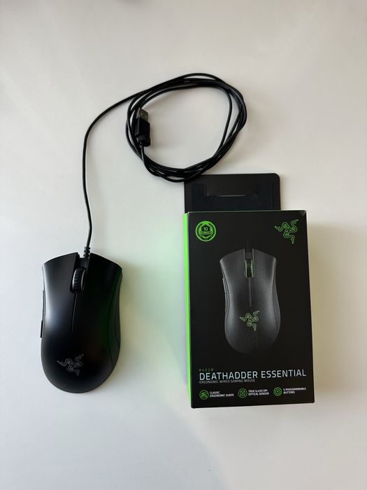 Миша дротова ігрова Razer Death Adder Essential 2021 Black