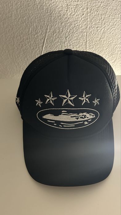 Corteiz cap all black