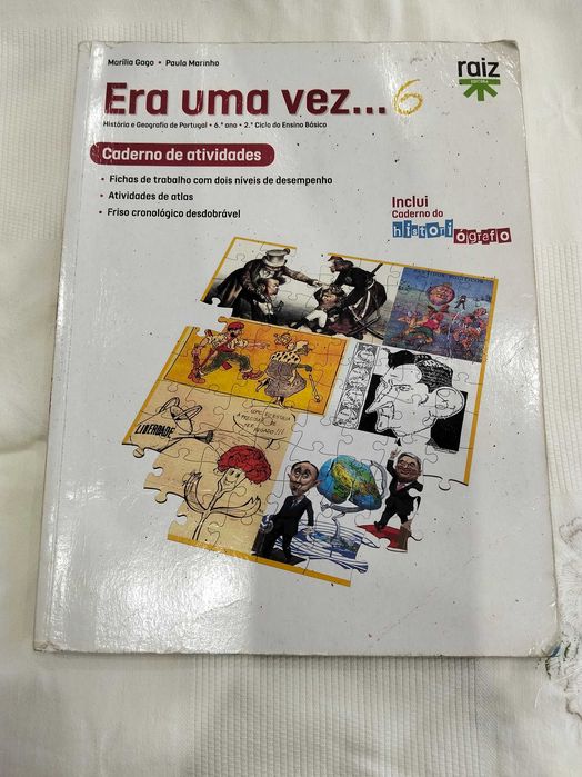 Cadernos de atividades 6 ano