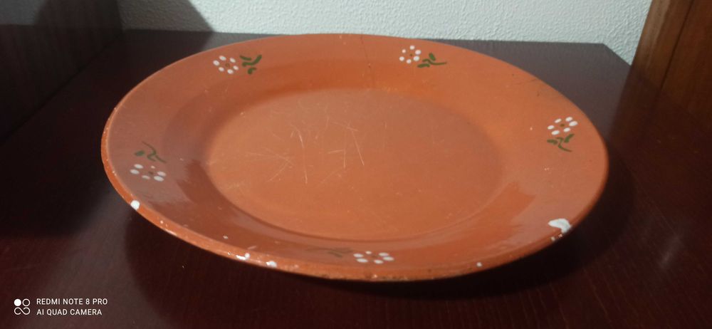 Travessas barro elegantes