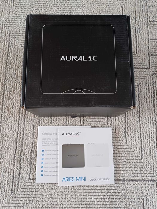 Auralic Aries Mini + zasilacz liniowy Auralic - DAC, Stereamer