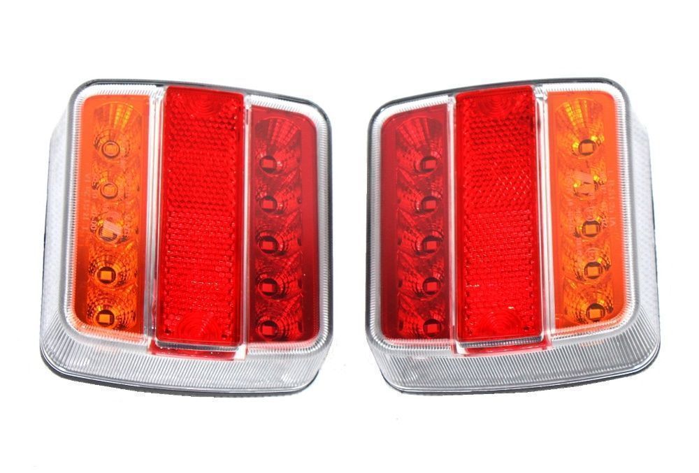 Lampa tylna LED zespolona diodowa przyczepy lawety PARA