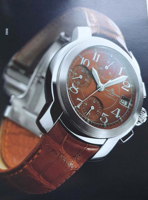 BAUME & MERCIER - Catálogo / Livro Oficial de Relógios - vintage