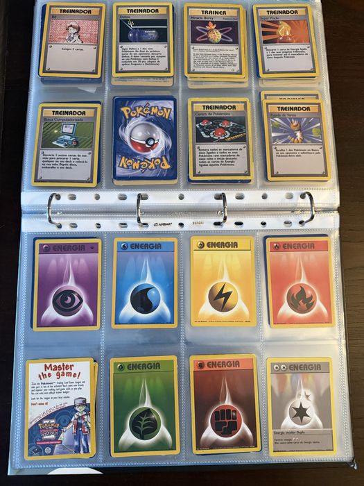Cartas Pokémon Raras Colecção Antiga (225Cartas)