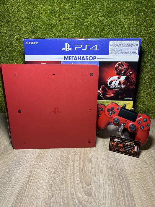 Магазин! PlayStation 4 Slim 1TB Limited Edition Spider-Man | Full Set + 2 DualShock | Гарантия