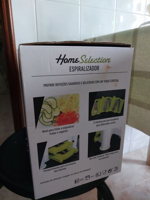 Espirilizador de legumes e frutas