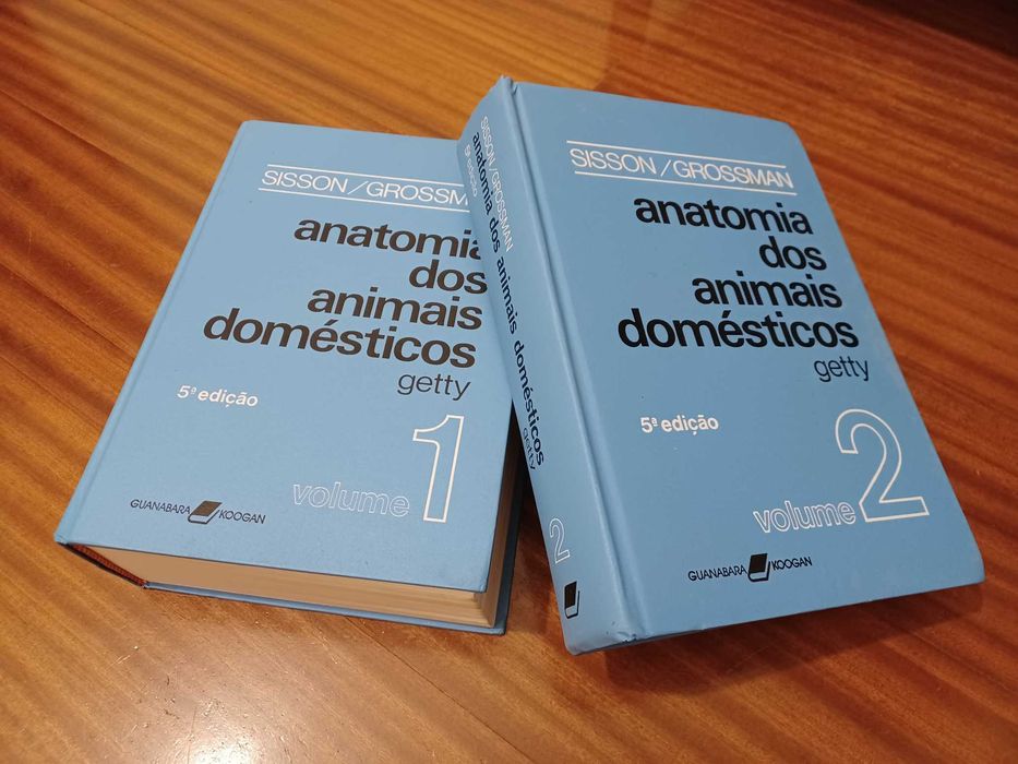 SISSON / GROSSMAN. Anatomia dos Animais Domésticos. Vol 1 e 2