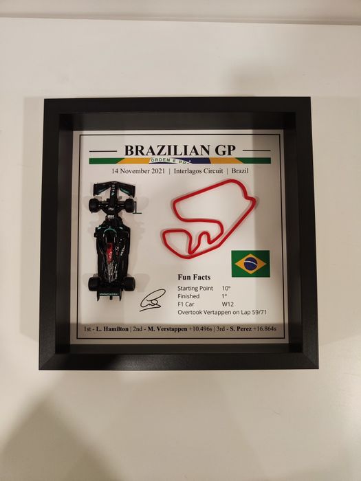 Quadro Formula1 hamilton