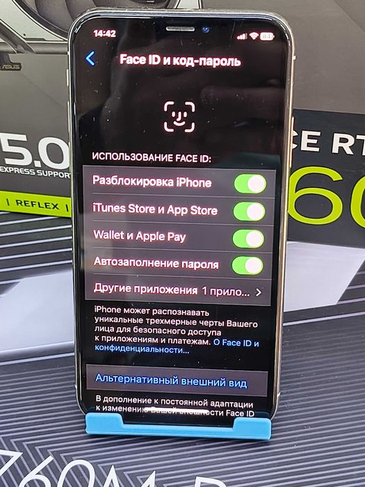 iPhone X 64 silver neverlock
